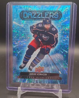 2022-23 Series 1 Dazzlers Blue #DZ-7 Jakub Voracek - Columbus Blue Jackets