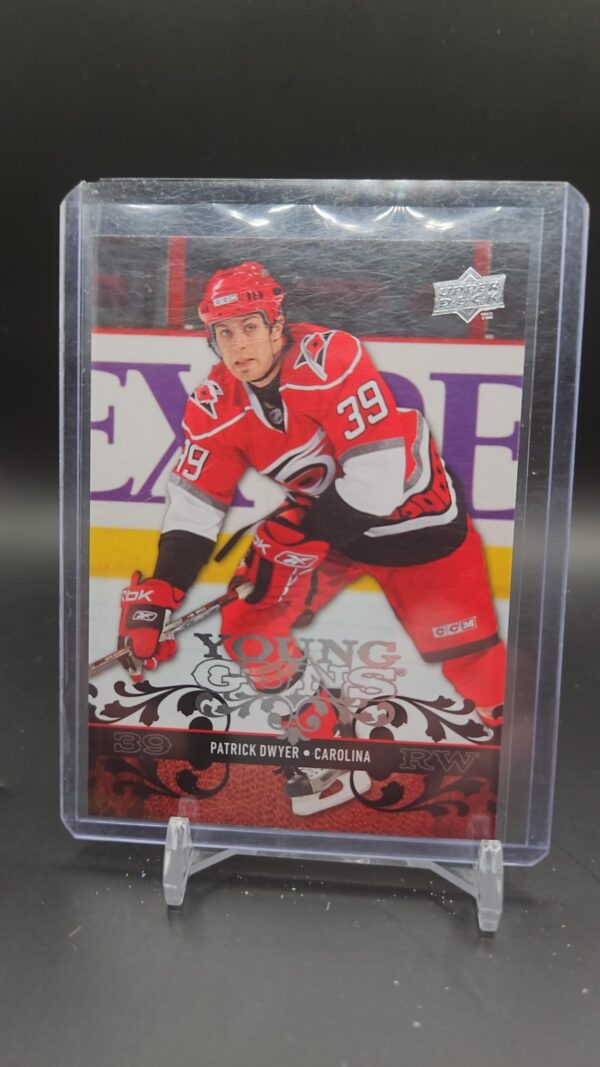 2008/09 UD SERIES 2 PATRICK DWYER YOUNG GUNS ROOKIE #459