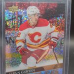 Glenn Gawdin 2020-21 Upper Deck Young Guns YG Speckled Rainbow RC Rookie #726