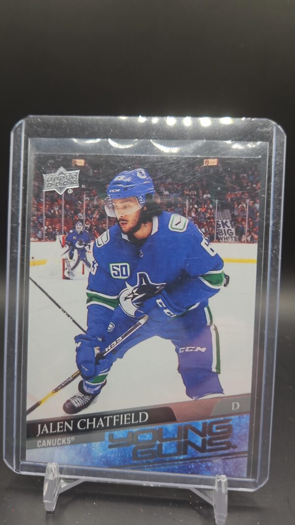 2020-21 Upper Deck Young Guns Jalen Chatfield #452 Rookie