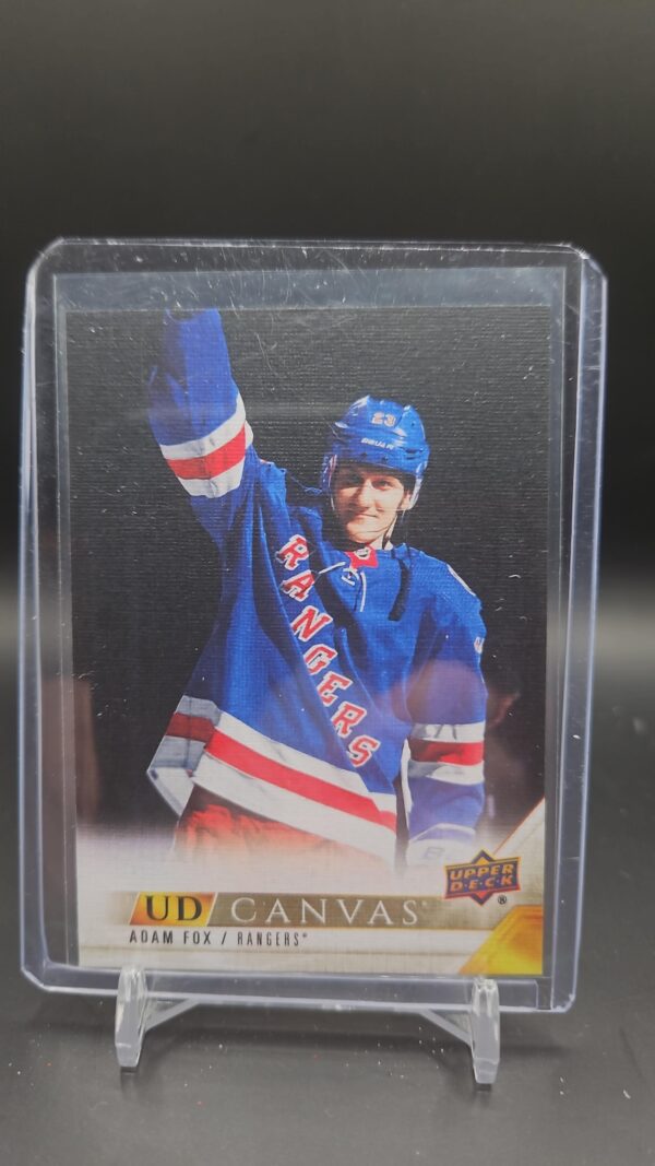 2022-23 Upper Deck UD Canvas Adam Fox New York Rangers #C53