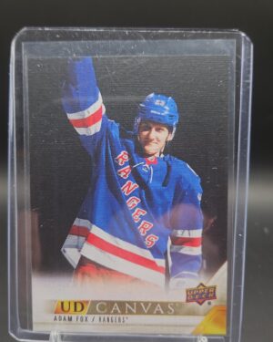 2022-23 Upper Deck UD Canvas Adam Fox New York Rangers #C53