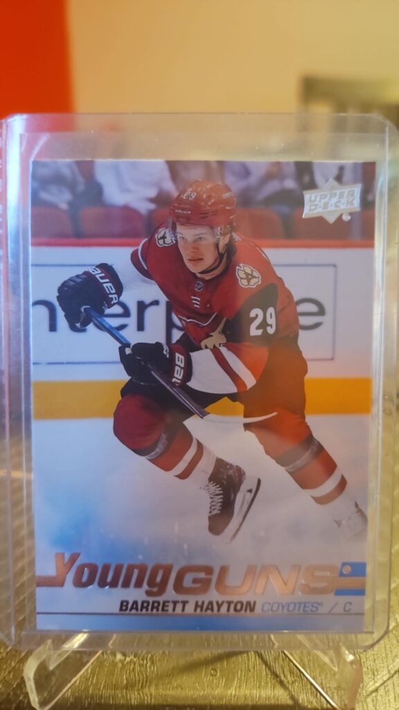 Barrett Hayton, Young Guns, 2019-20, Upper Deck, Series 2, Rookie Card, #463, Arizona Coyotes