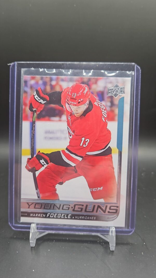 2018-19 UPPER DECK SERIES 1 WARREN FOEGELE YOUNG GUNS #236
