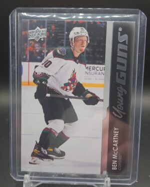 2021-22 Upper Deck Ben McCartney Young Guns RC Rookie #723 Arizona Coyotes