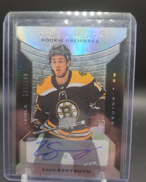 2019/2020 UD TRILOGY ZACH SENYSHYN ROOKIE AUTOGRAPH /199 #107