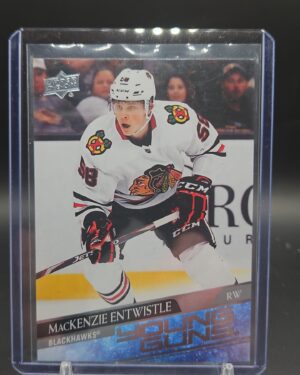 2020-21 Upper Deck Series 2 Young Guns MacKenzie Entwistle Rookie Chicago #471