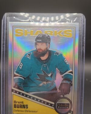 2019 O-Pee-Chee OPC Platinum Brent Burns Retro Rainbow #R-9 Sharks