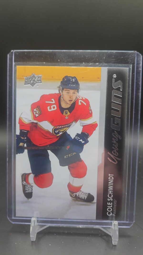 2021-22 UD Extended Series Base Young Guns #721 Cole Schwindt - Florida Panthers