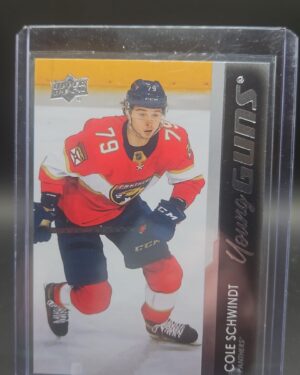 2021-22 UD Extended Series Base Young Guns #721 Cole Schwindt - Florida Panthers