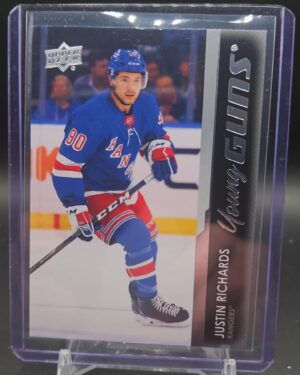 2021-22 Upper Deck Series 2 Justin Richards Young Guns #480 Rookie Card RC