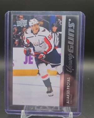 Aliaksei Protas 2021-22 Upper Deck Extended Series Young Guns Rookie #706 hockey card