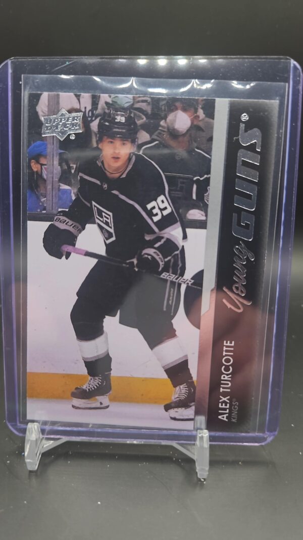 2021-22 Upper Deck Extended Series Young Guns #719 Alex Turcotte LA Kings