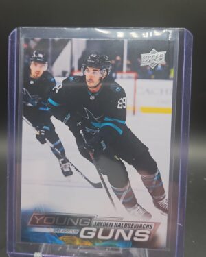 2022-23 Upper Deck Series 2 Jayden Halbgewachs Young Guns #456 Rookie Card RC