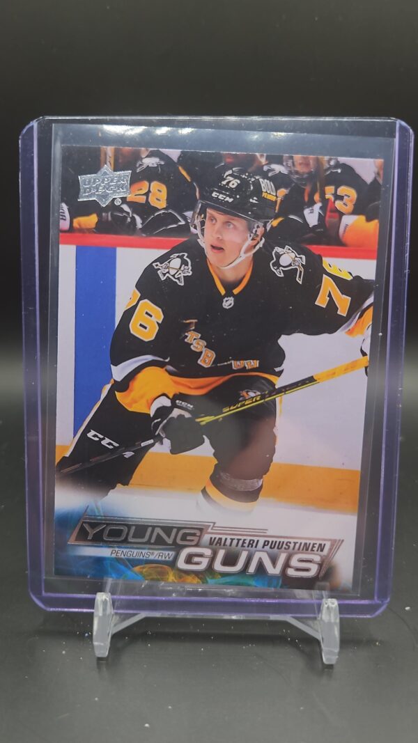 22/23 UD SERIES 1 VALTTERI PUUSTINEN YOUNG GUNS ROOKIE #237