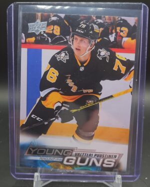 22/23 UD SERIES 1 VALTTERI PUUSTINEN YOUNG GUNS ROOKIE #237