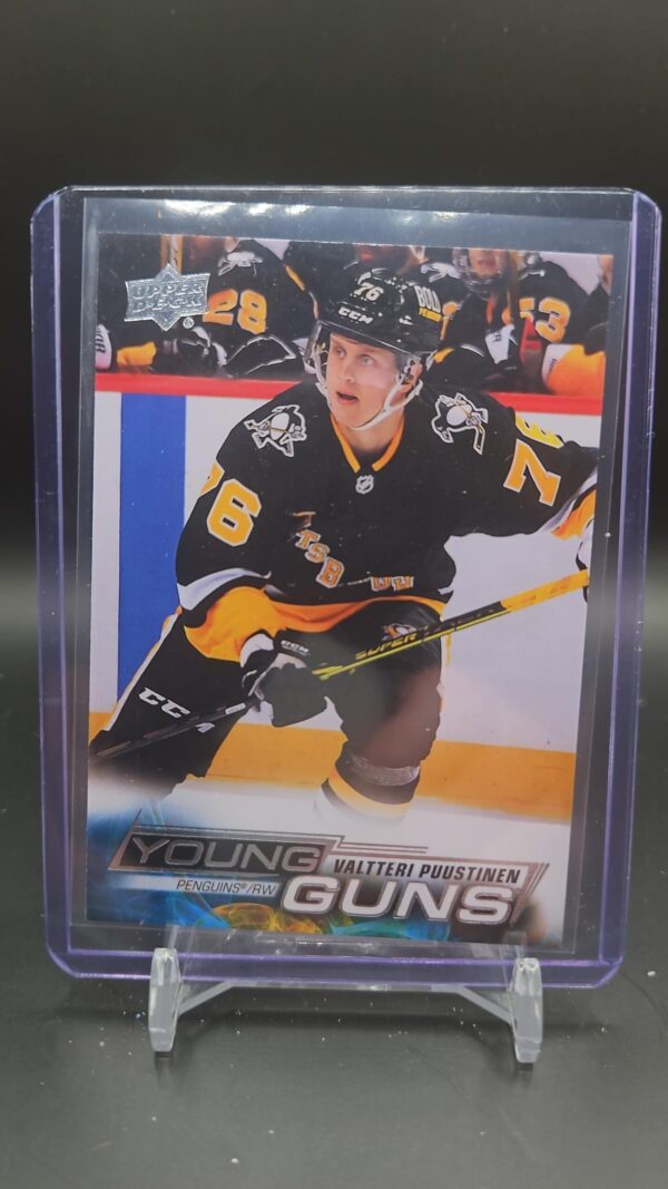 22/23 UD SERIES 1 VALTTERI PUUSTINEN YOUNG GUNS ROOKIE #237