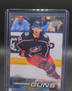 Jake Christiansen 2022-23 Upper Deck Series 1 Young Guns Rookie