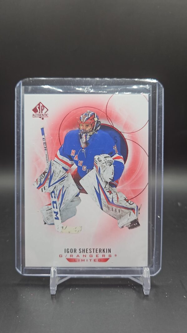 2020-21 SP Authentic Limited Red #9 Igor Shesterkin