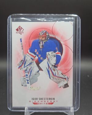 2020-21 SP Authentic Limited Red #9 Igor Shesterkin
