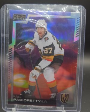 Max Pacioretty 2020-21 O-Pee-Chee Platinum Sunset Parallel Card #129