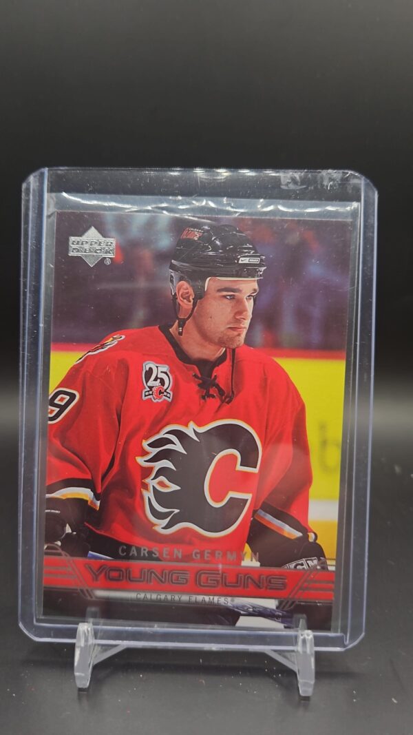 2006-07 UD Upper Deck Carsen Germyn Young Guns #205 Calgary