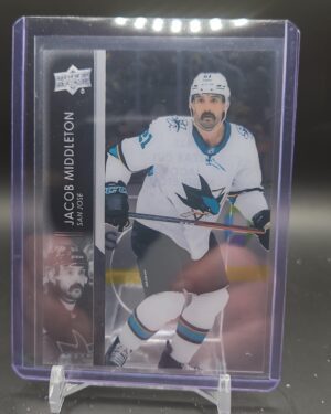JACOB MIDDLETON CLEAR CUT BASE #625 2021-22 UPPER DECK EXTENDED SERIES