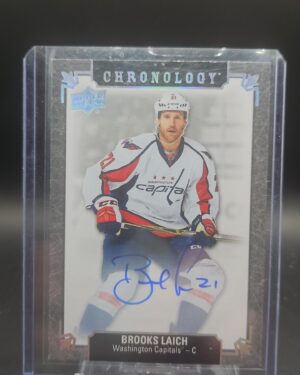 2019-20 Upper Deck Chronology Franchise History Brooks Laich #FH-WA-BL Auto