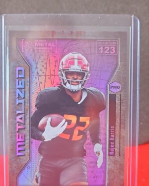 Najee Harris PMG Pink Rookie Card 2021 Skybox Metal Universe /75