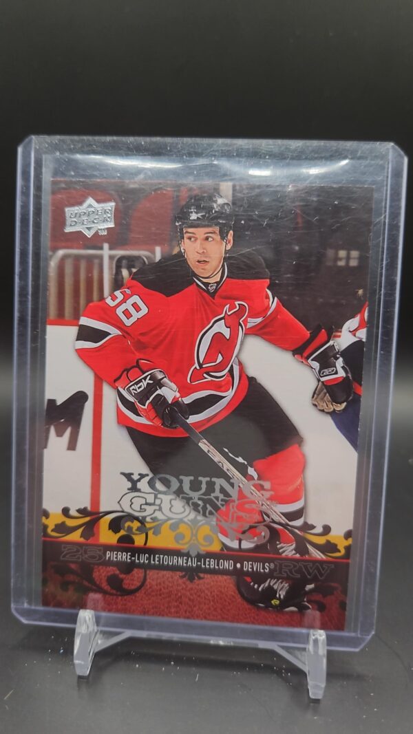 08/09 UD SERIES 2 PIERRE-LUC LETOURNEAU-LEBLOND YOUNG GUNS ROOKIE #478