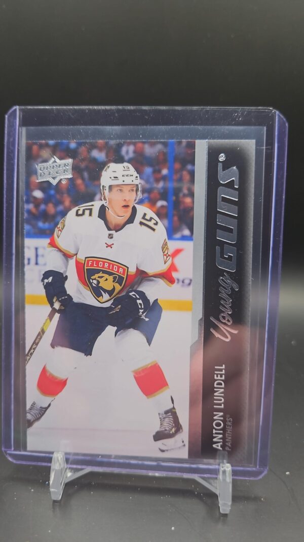 2021-22 Upper Deck Young Guns Rookie #489 Anton Lundell Florida Panthers