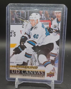 2018-19 UPPER DECK YOUNG GUNS CANVAS Antti Suomela San Jose #C115