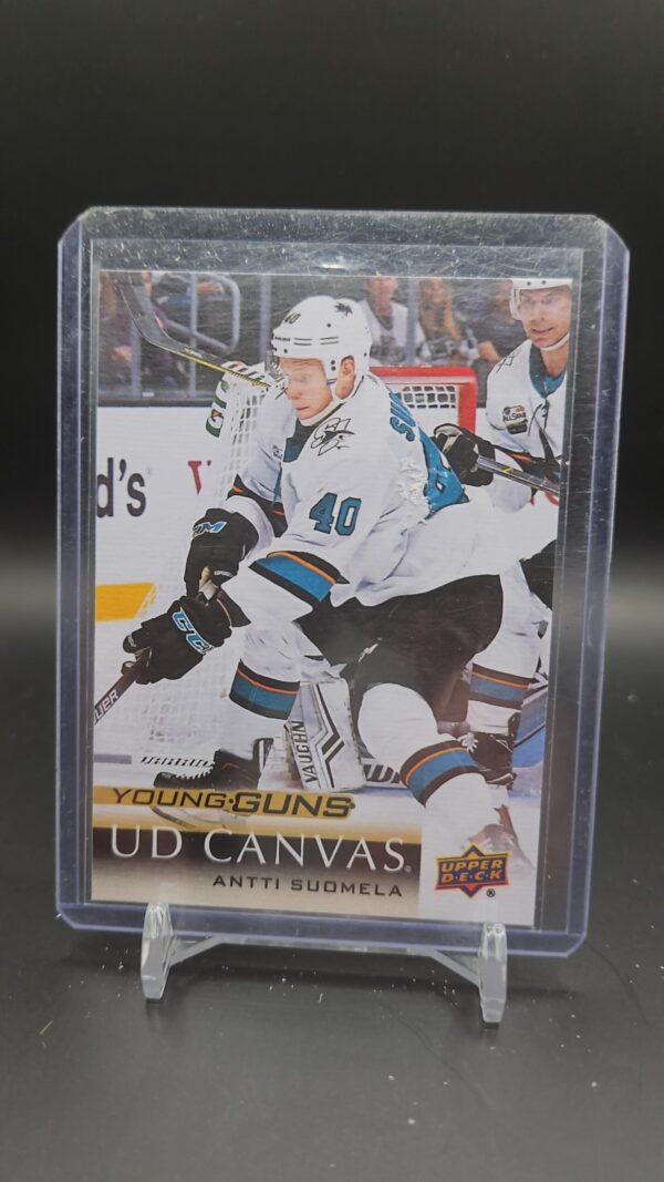 2018-19 UPPER DECK YOUNG GUNS CANVAS Antti Suomela San Jose #C115