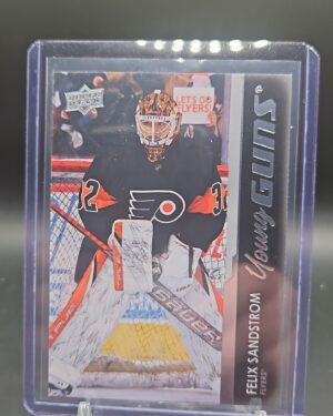 2021-22 Extended Series Young Guns Felix Sandstrom #725 Flyers rookie card