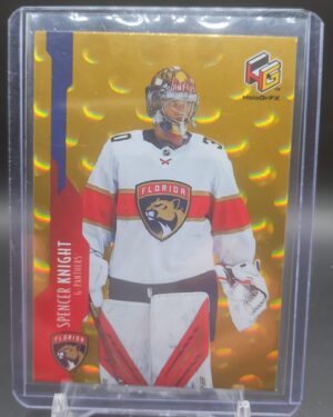 2021-22 UPPER DECK HOLO FX GOLD Spencer Knight Florida Panthers #19