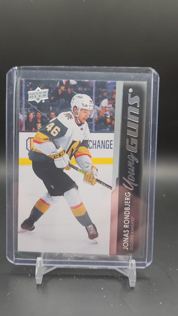 21-22 UD Series 2 Base Young Guns #460 Jonas Rondbjerg - Vegas Golden Knights