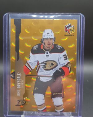 Jamie Drysdale 2021-22 Upper Deck Holo GrFx Gold #19 Ducks