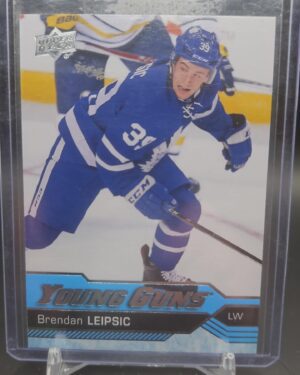 2016-17 Upper Deck Young Guns Brendan Leipsic #499 Maple Leafs