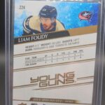 2020-21 Upper Deck Liam Foudy Young Guns Rainbow Foil Rookie #224 - Image 2