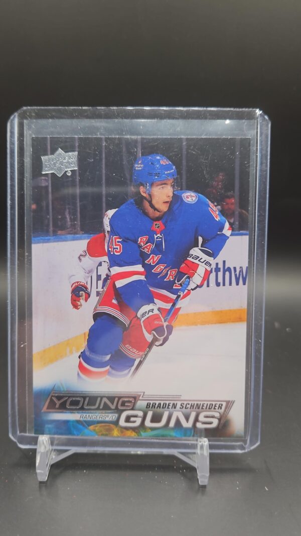 2022-23 Upper Deck Series 1 Young Guns Braden Schneider #214