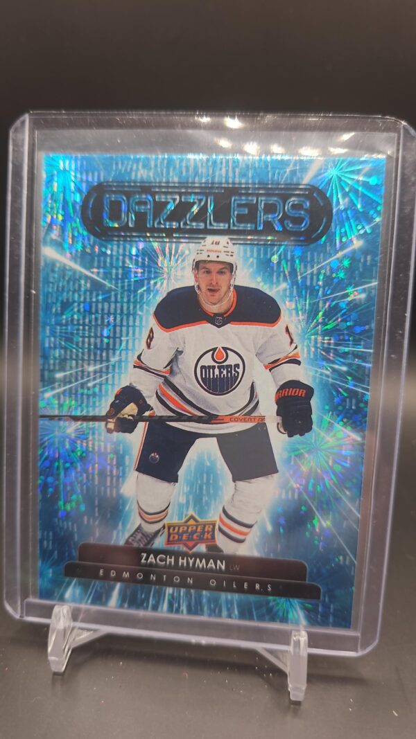 2022-23 Upper Deck Dazzlers blue Zach Hyman Edmonton Oilers #DZ-32