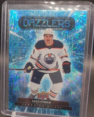 2022-23 Upper Deck Dazzlers blue Zach Hyman Edmonton Oilers #DZ-32