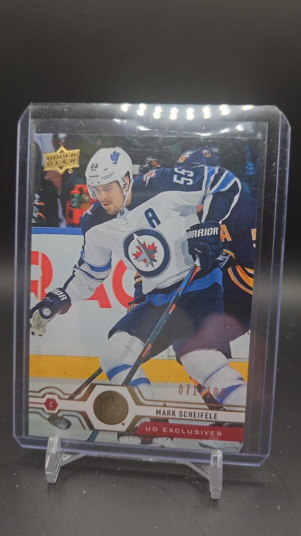 2019-20 Upper Deck UD Exclusives /100 Mark Scheifele #104