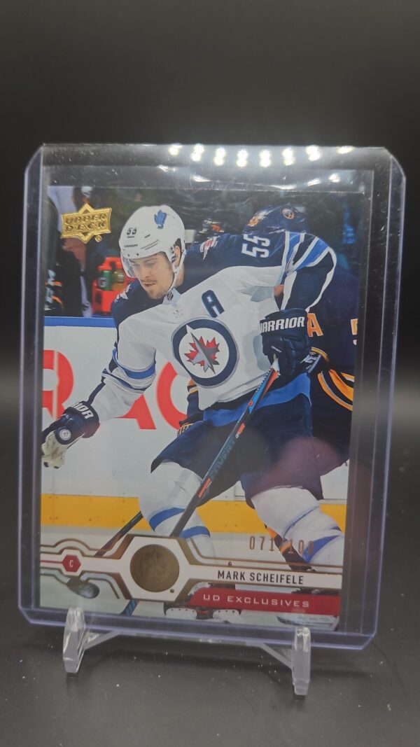 2019-20 Upper Deck UD Exclusives /100 Mark Scheifele #104