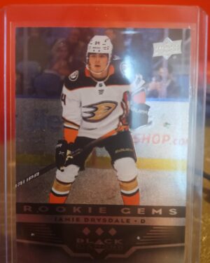 Jamie Drysdale 2021-22 Upper Deck Black Diamond Rookie Gems RC #BD-37 Anaheim