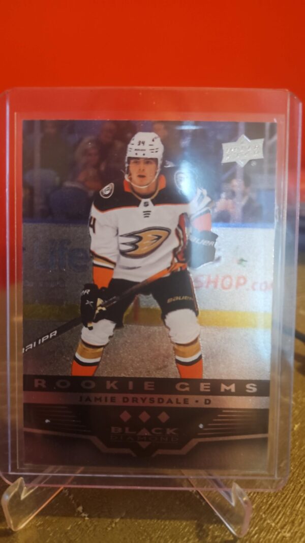 Jamie Drysdale 2021-22 Upper Deck Black Diamond Rookie Gems RC #BD-37 Anaheim