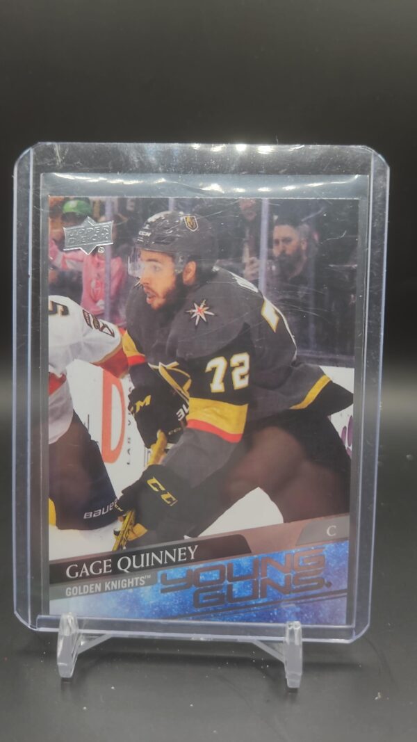 2020-21 Upper Deck Series 2 Young Guns #454 Gage Quinney Vegas Golden Knights