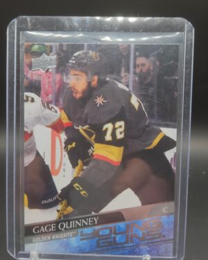 2020-21 Upper Deck Series 2 Young Guns #454 Gage Quinney Vegas Golden Knights