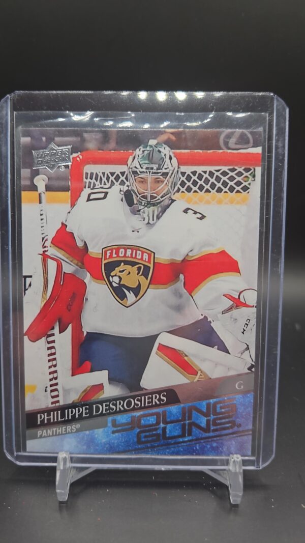 2020-21 Upper Deck #465 Philippe Desrosiers Young Guns Rookie Card