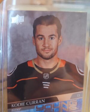 2020-21 Upper Deck Extended Series Young Guns KODIE CURRAN #708